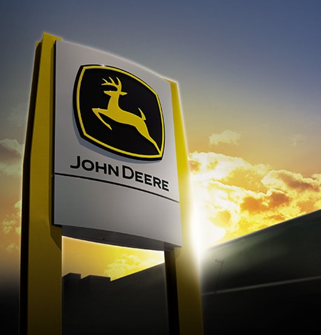 John Deere sign