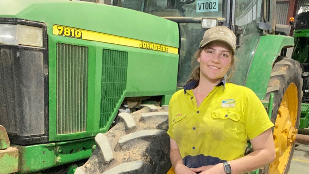 Jaymee Ireland, Australia’s Ag Service Technician of the Year
