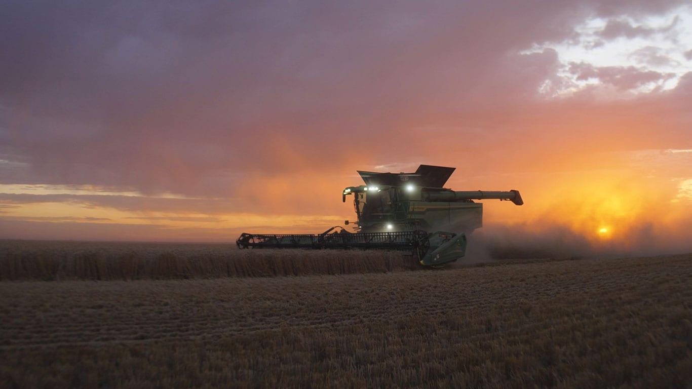 S7 combine at sunset.