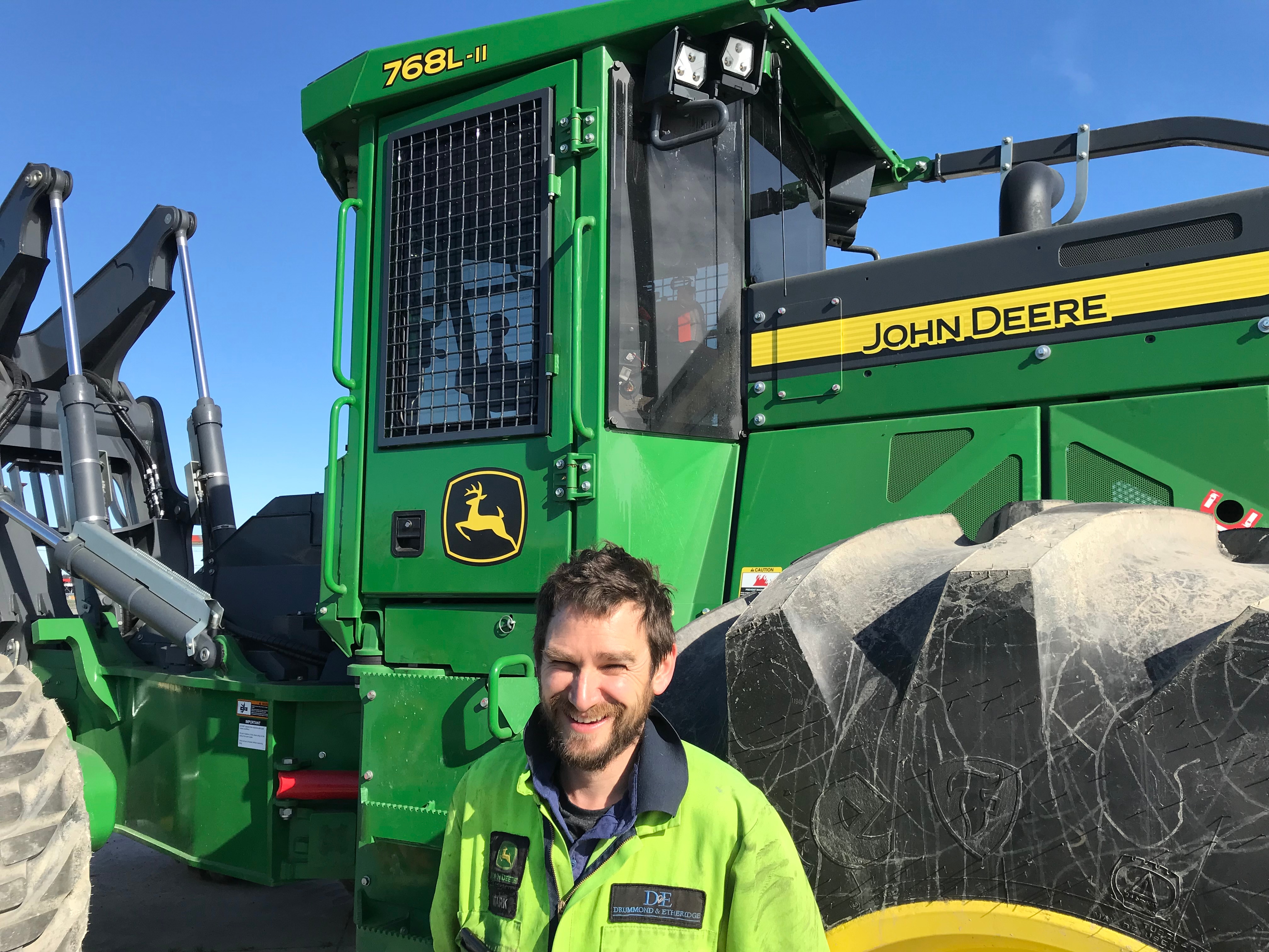 Mark Haughton, Drummond & Etheridge, Rolleston, has been named New Zealand’s Construction & Forestry Service <br> Technician of the Year.