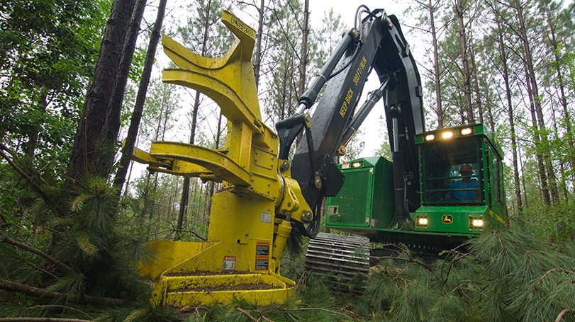 FS20 Felling Head in the field