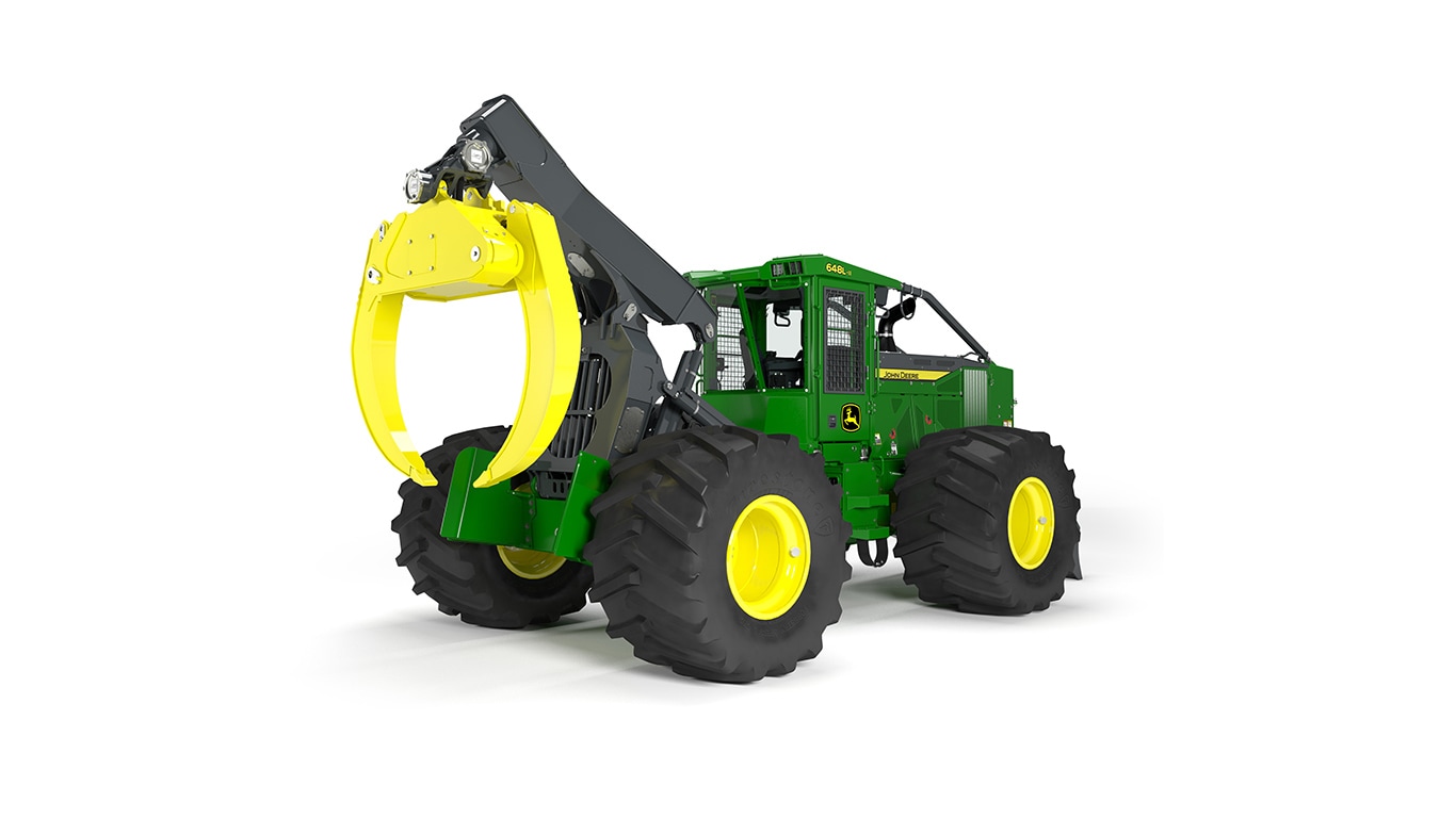 648L-II Skidder model on a white background