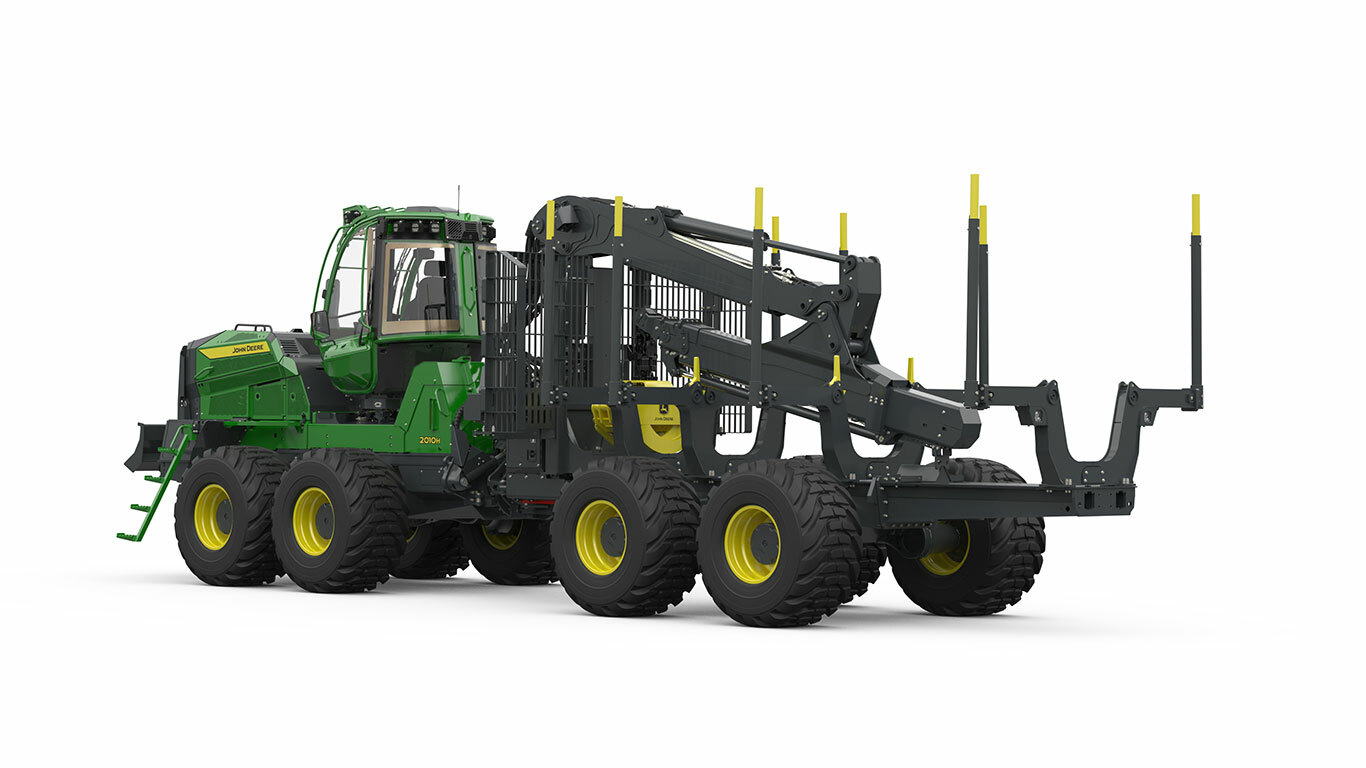 2010H Series Forwarder - rear left studio