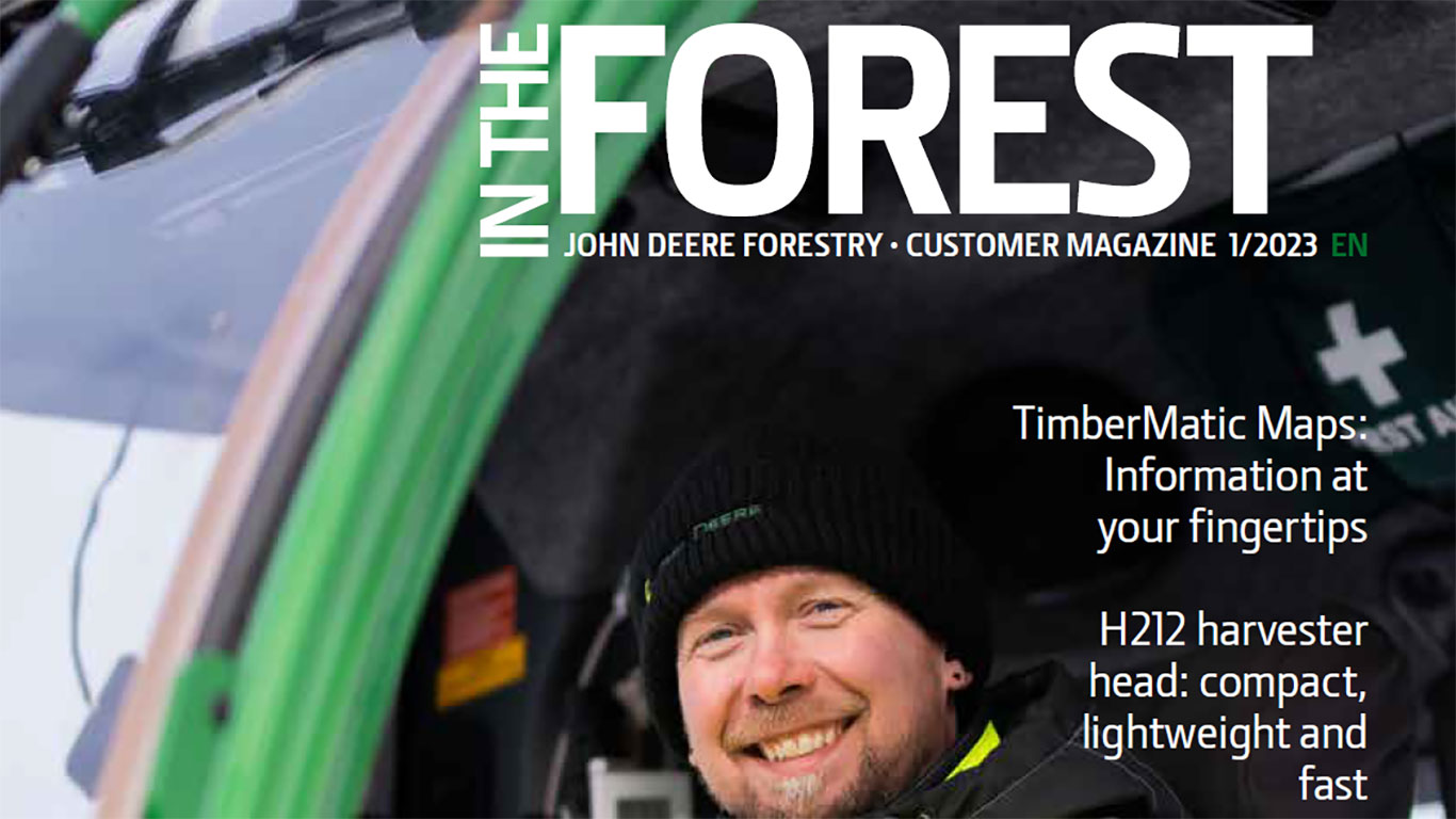 Cover of the In The Forest magazine 1/2023