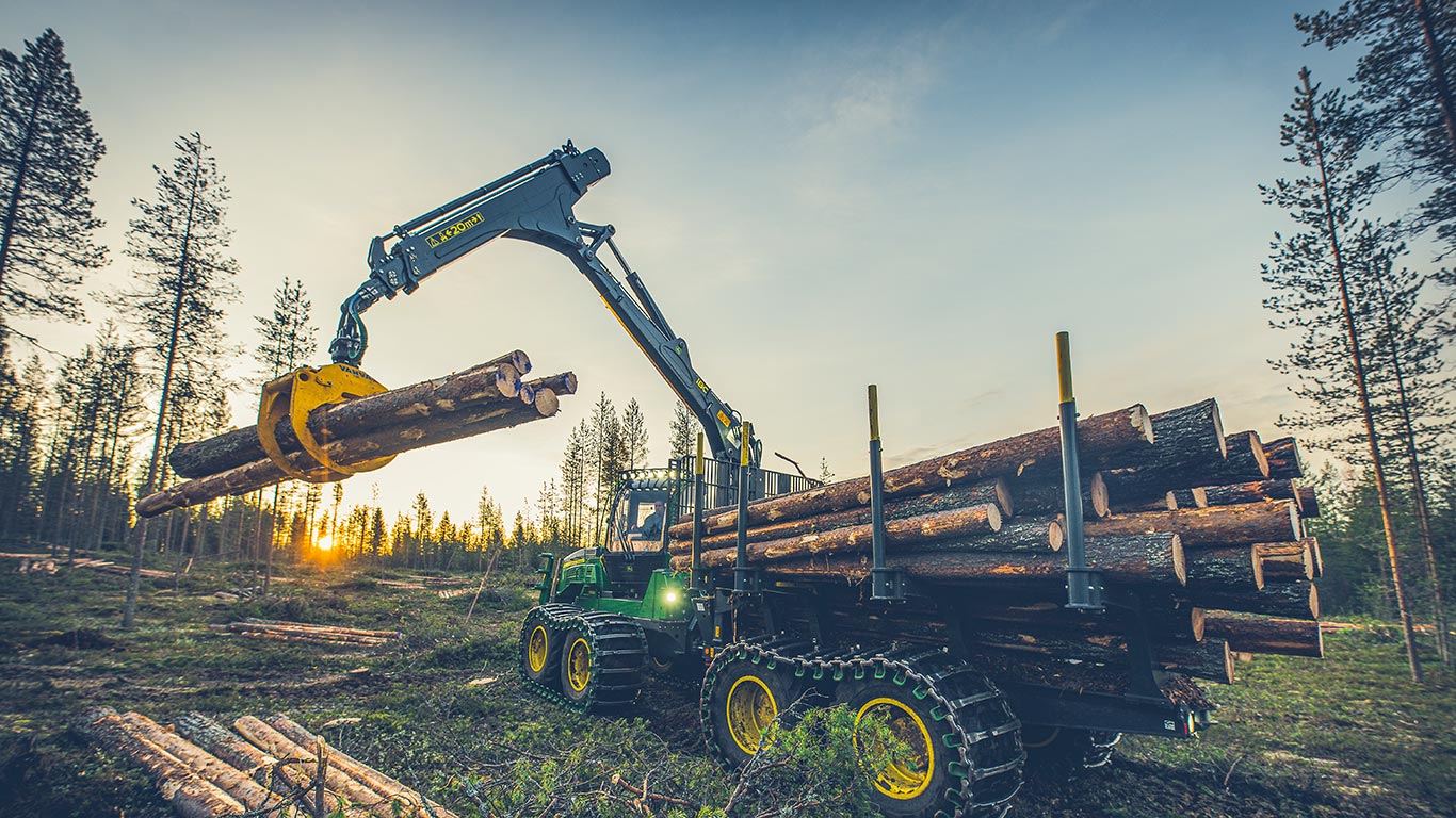 John Deere 1510G forwarder