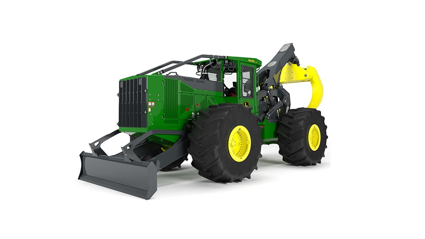 948L-II Grapple Skidder model on white background