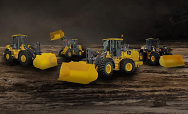 Range of construction equipment