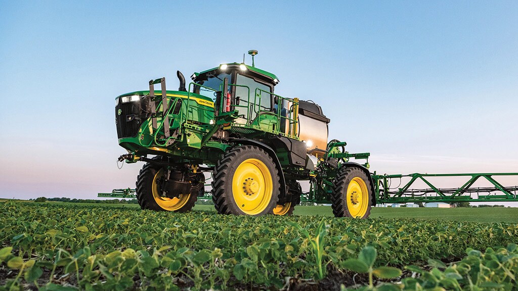 agriculture equipment in a field