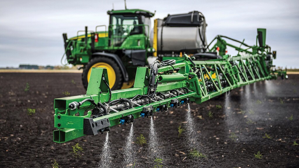 agriculture equipment in a field