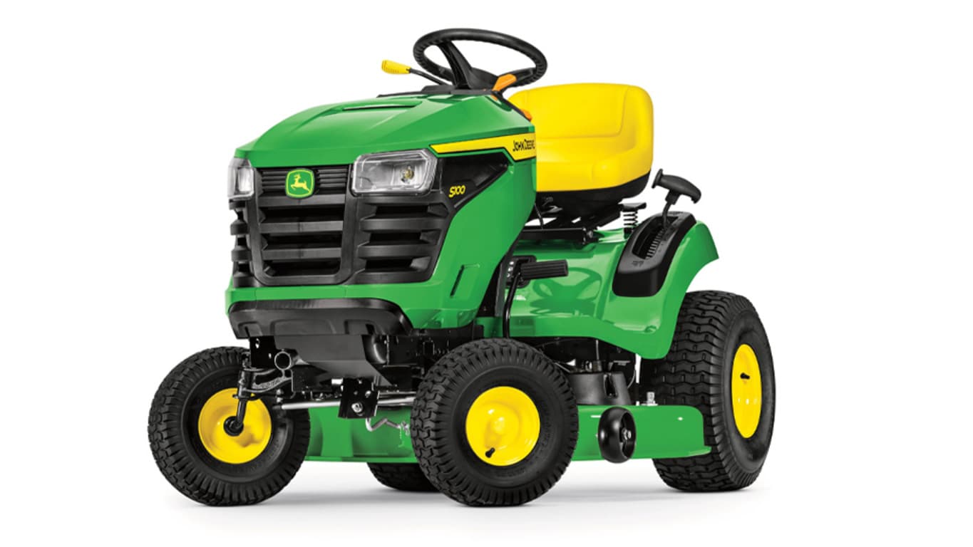 John deere ride best sale on mower for sale