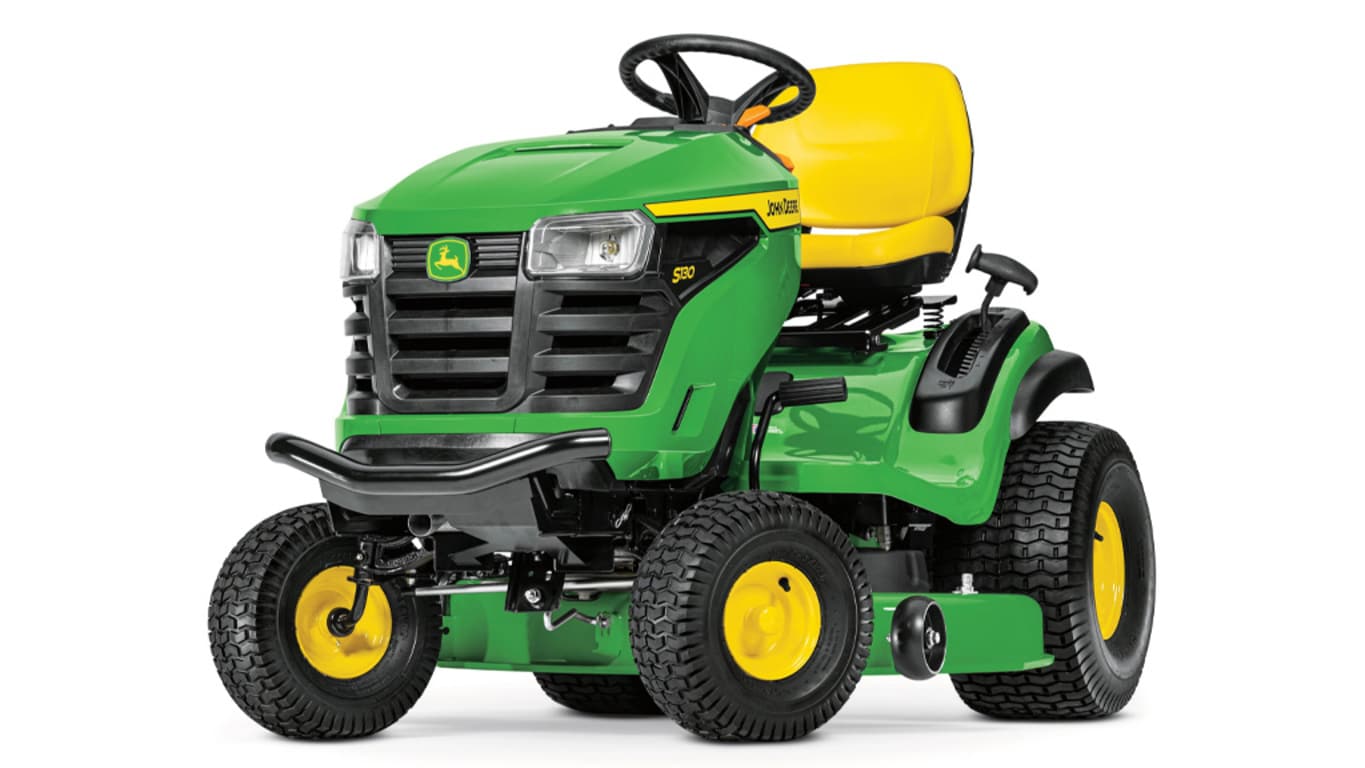 Drain gas from on sale john deere riding mower