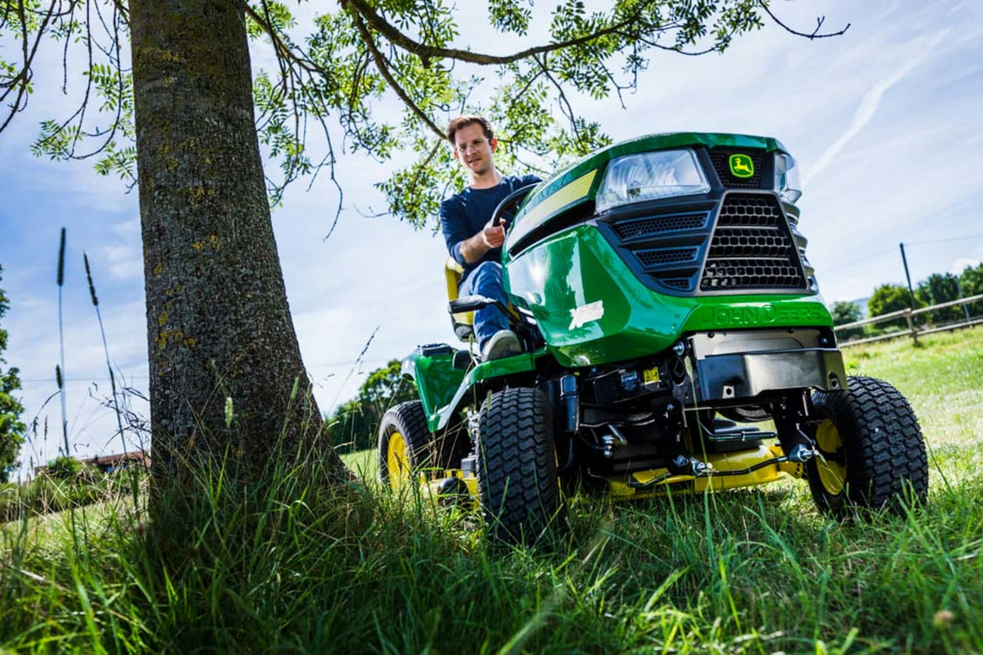 X300 Series Rideon Mowers John Deere New Zealand
