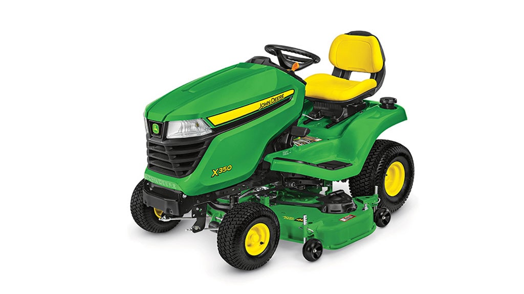 Premium ride on mower for heavy-duty mowing, mulching & bagging