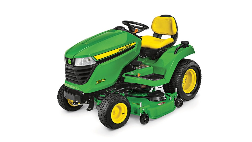 Ride on mower for heavy-duty, commercial use on various terrains