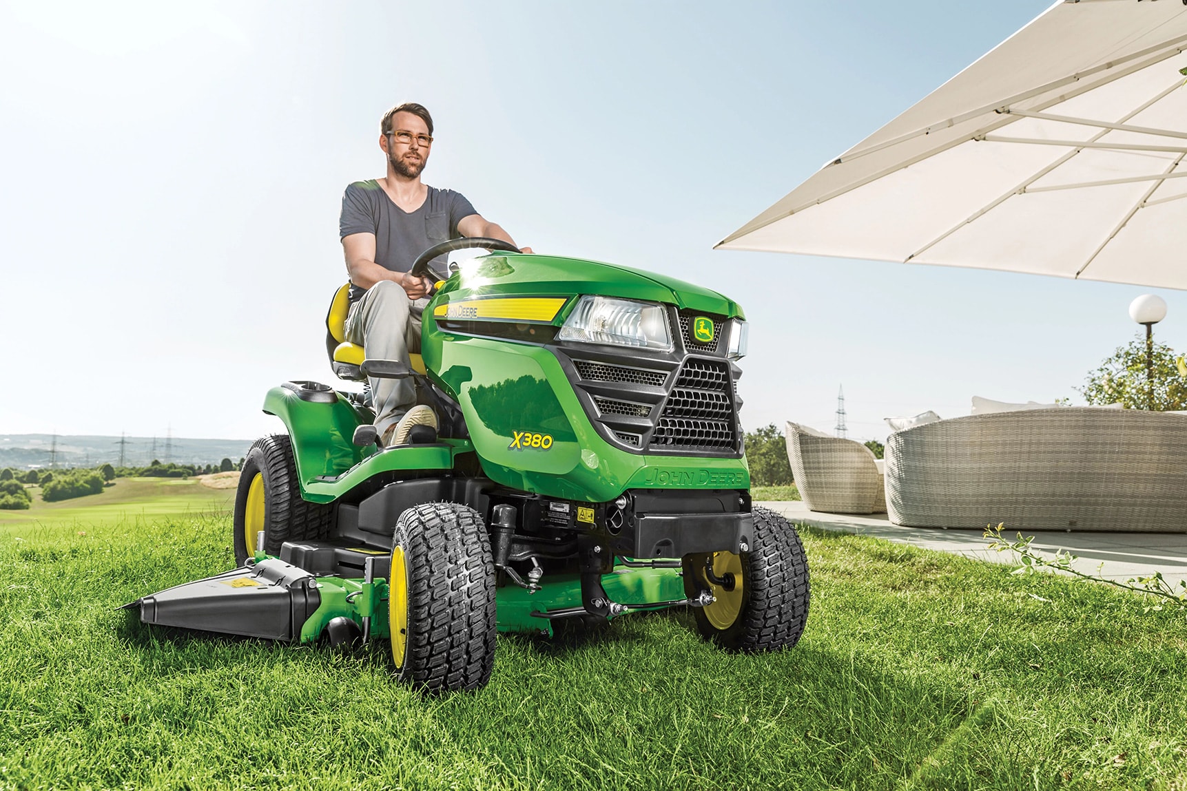 X300 Series Ride On Mowers John Deere