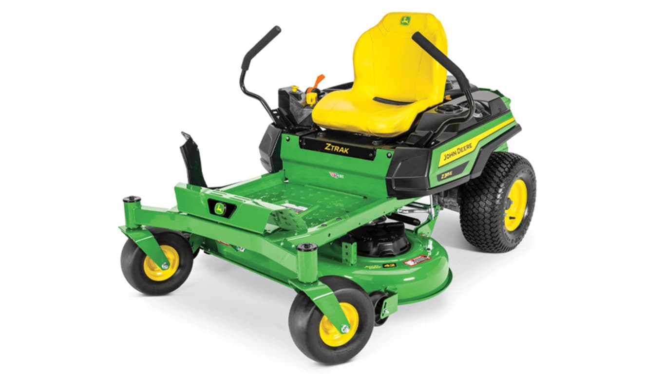 Studio image of z315e residential ztrak mower