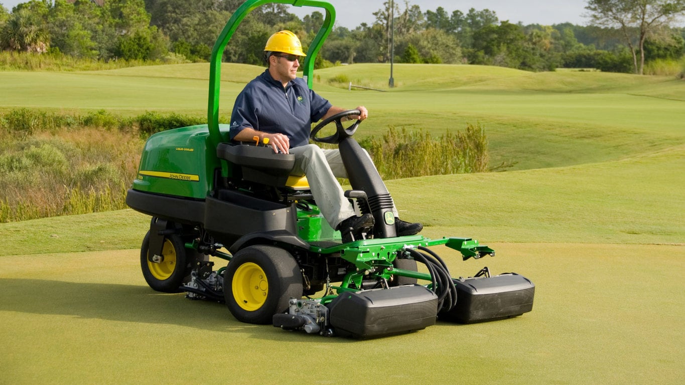 john deere putting green mower