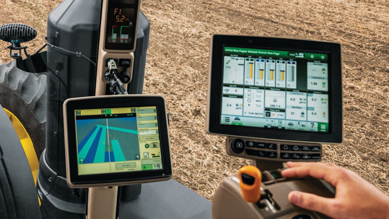 In-field data collection device used in precision agriculture.