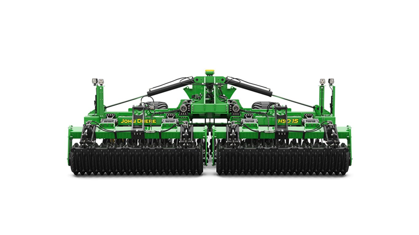 Rear-facing view of HSD 15 high speed disk