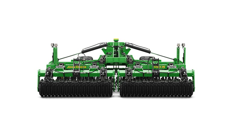 Rear-facing view of HSD 15 high speed disk