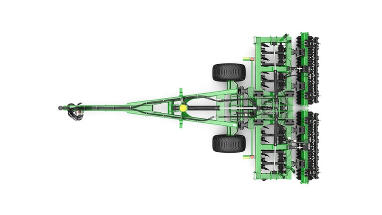 Top-facing view of HSD 15 high speed disk