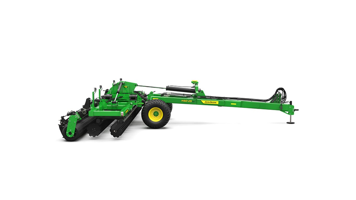 Right-facing view of HSD25 2S high speed disk