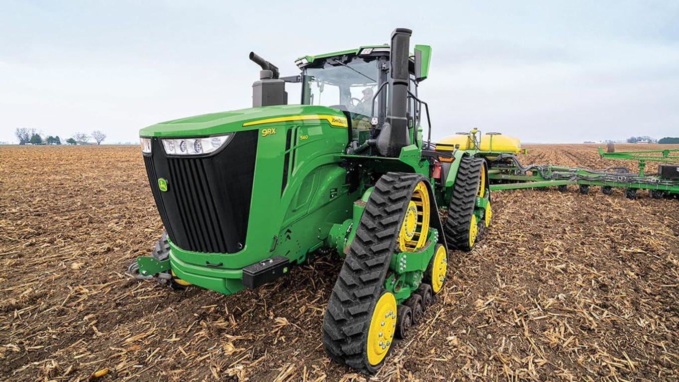 John deere quad track toy tractor hot sale