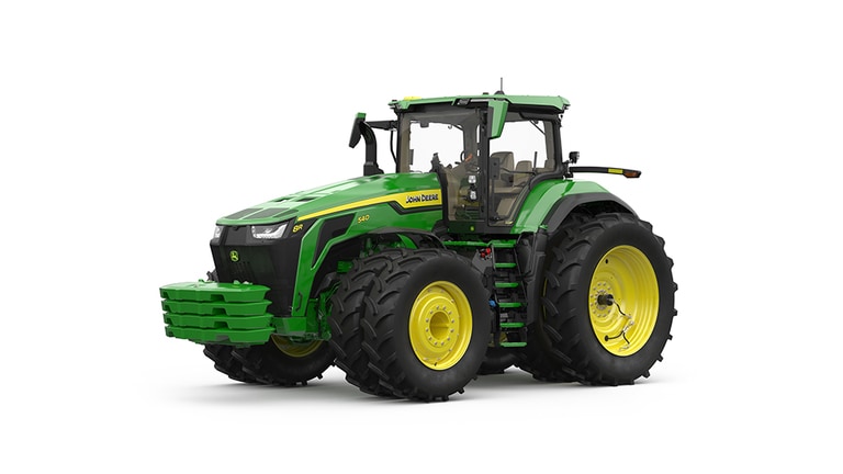 Studio image of Front-left facing 8R 540 Tractor