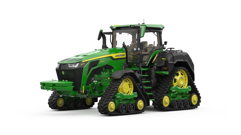 Studio image of Front-left facing 8RX 490 Tractor