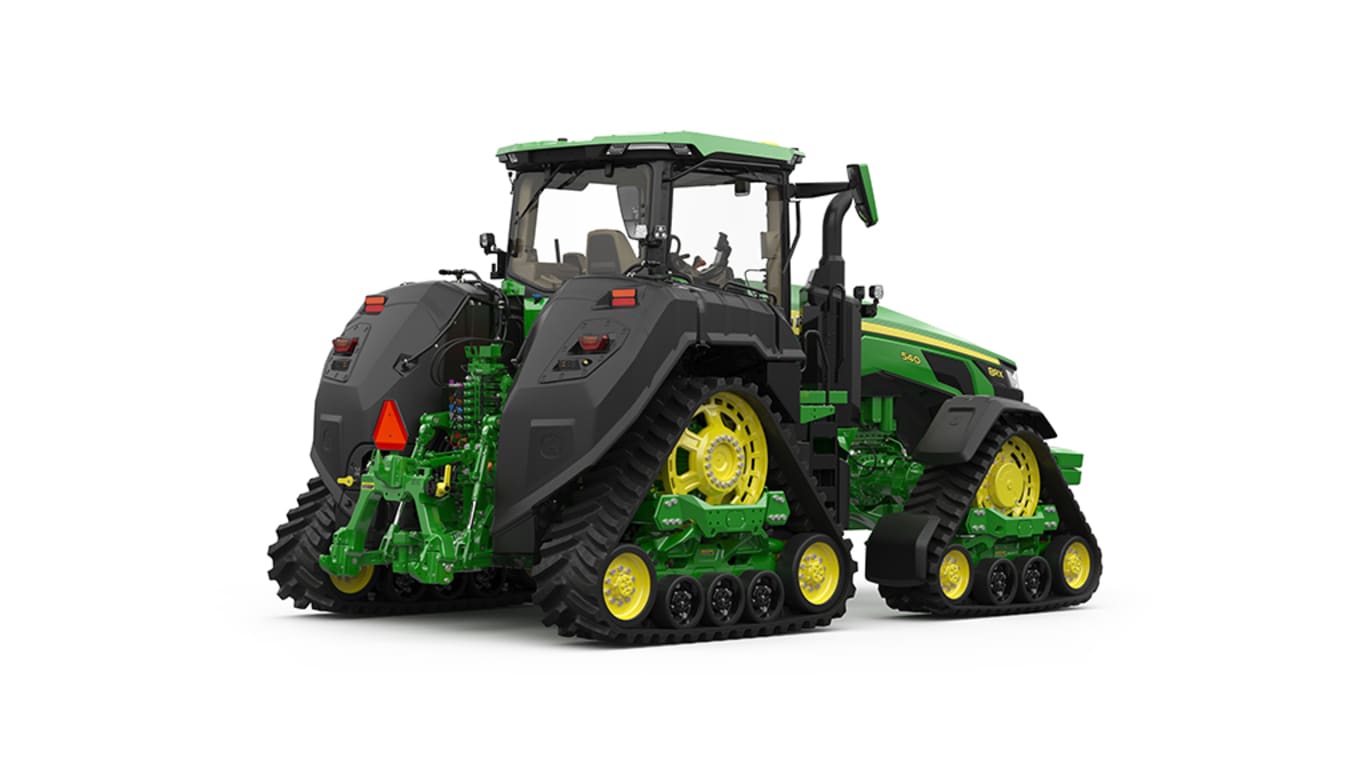 Studio image of Rear-right facing 8RX 540 Tractor
