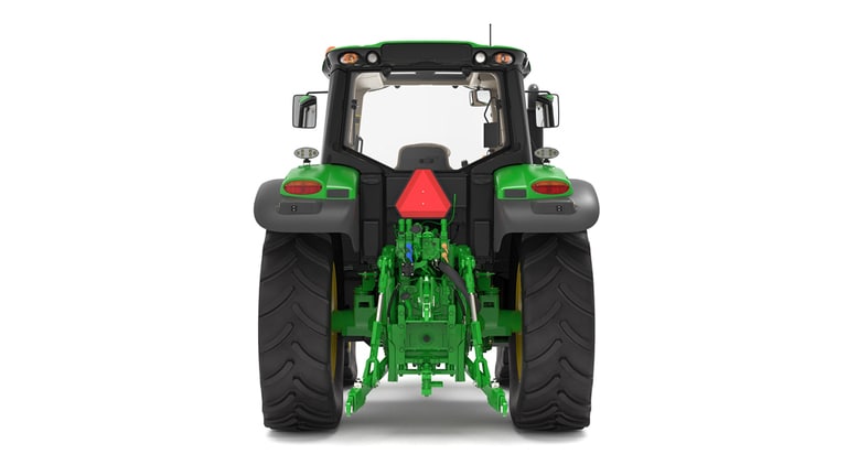 rear-facing studio shot of a 6M 130 on a white background