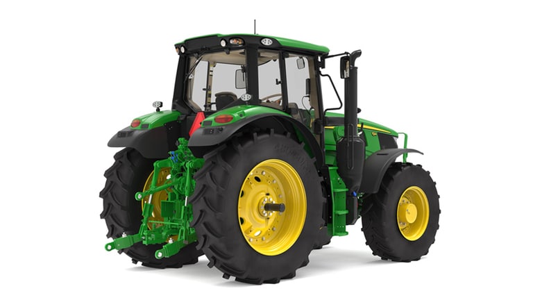 rear-right-facing studio shot of a 6M 155 on a white background