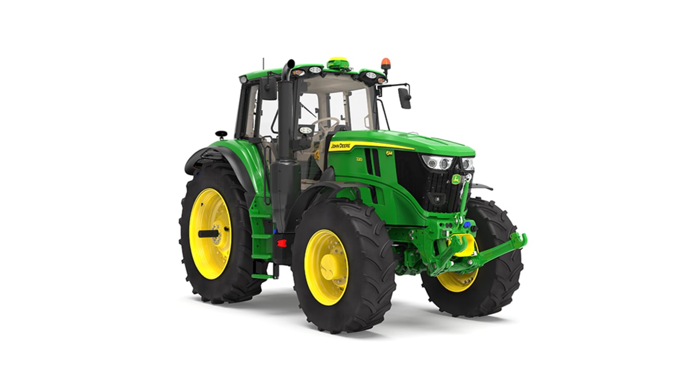 front-right studio image of 6M 220 tractor