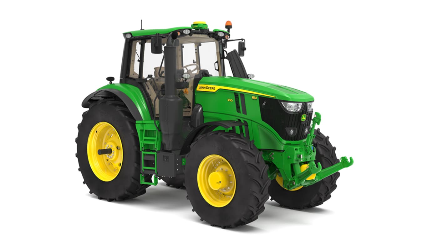 front-right studio image of 6M 230 tractor